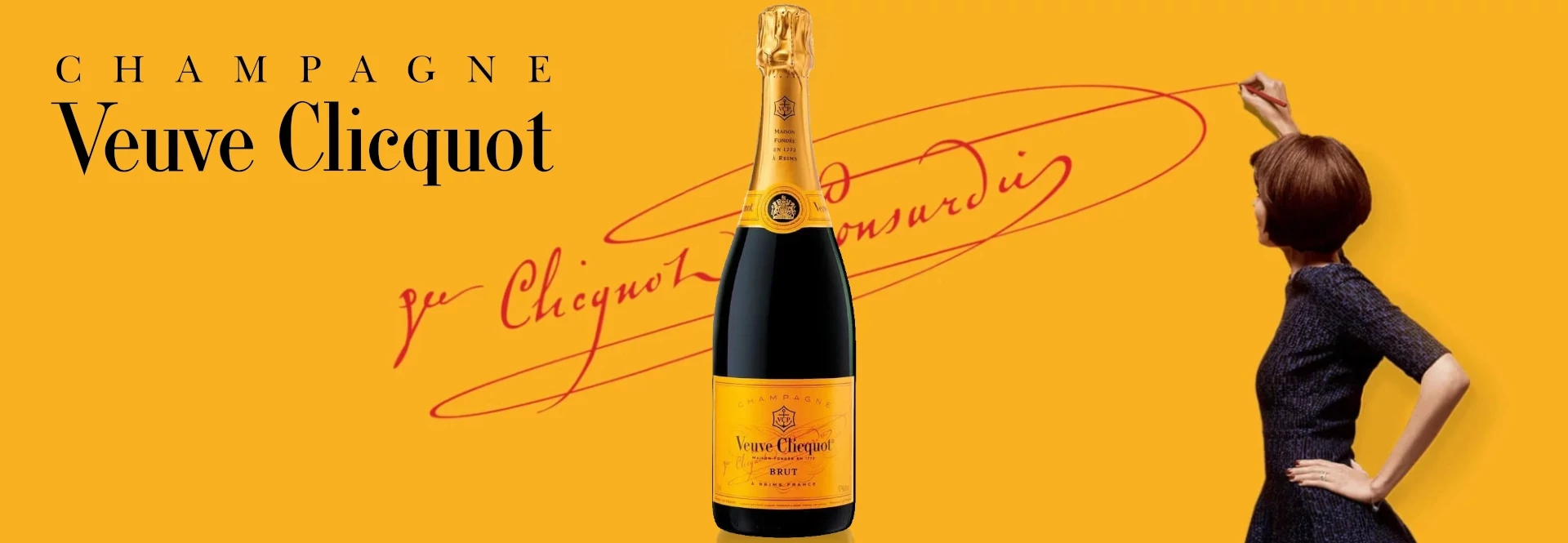 Veuve Clicquot champagne