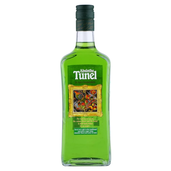 TUNEL ABSINTHE  Green abszint (0,7l - 70%) - Ital Rendelés - Ital Házhozszállítás - Ital Park