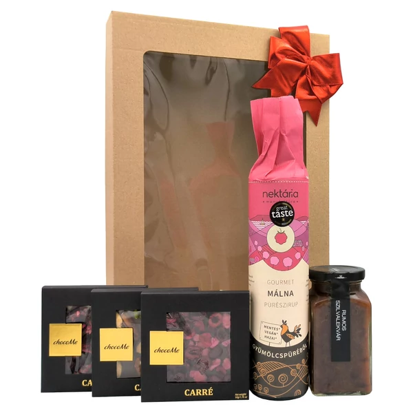 „ChocoMe &amp;amp; Syrup„ ajándékcsomag rendelés - ajándék házhozszállítás