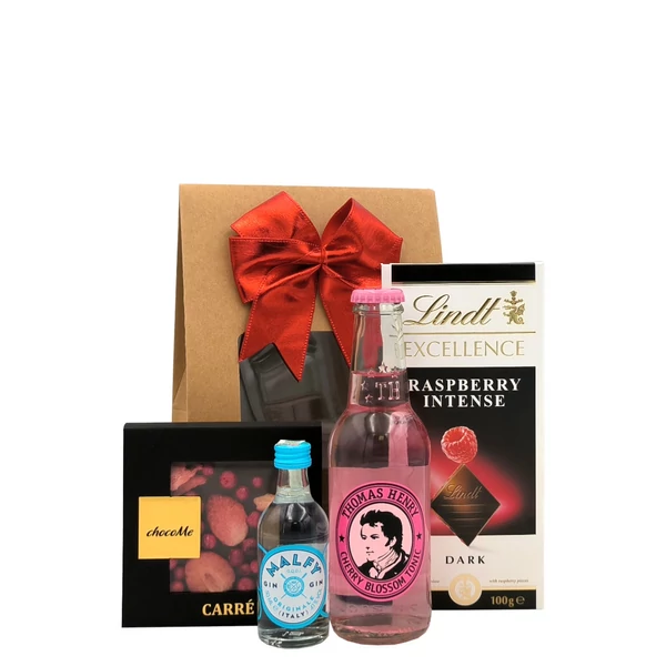 „ChocoGin - Italiano„ gin ajándékcsomag