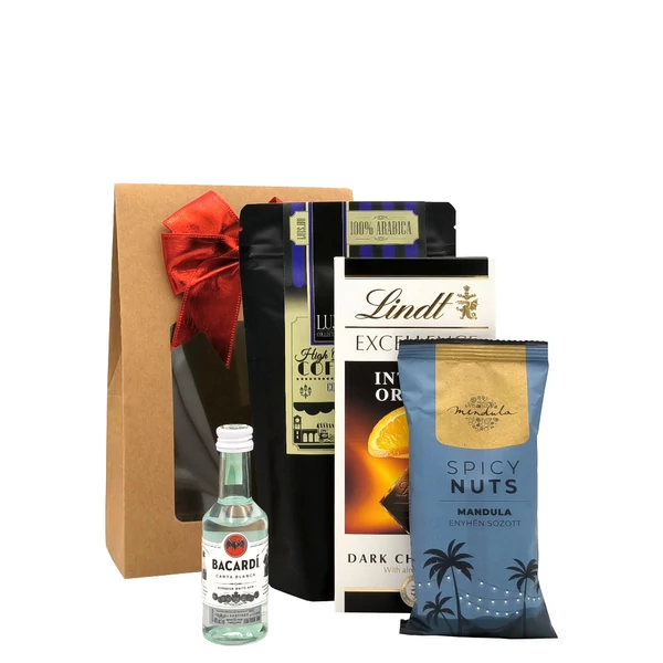 „Corazón Caribe - Bacardi„ rum ajándékcsomag