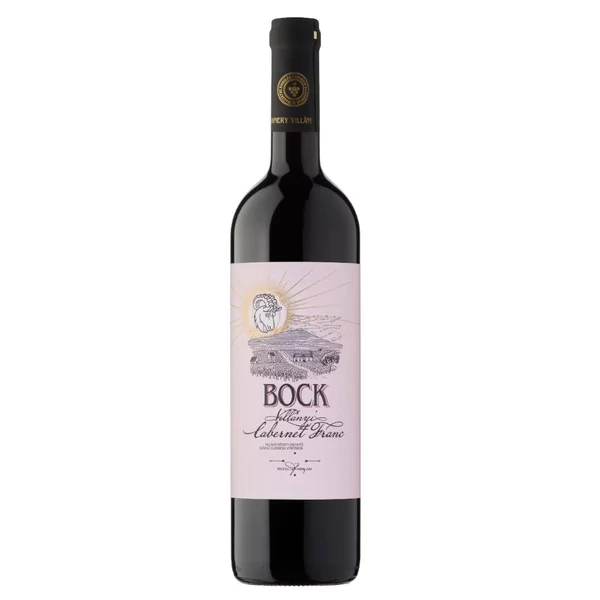 BOCK Cabernet Franc 2023 (0,75l) - Száraz vörösbor - Ital Rendelés - Ital Házhozszállítás - Borkereskedés
