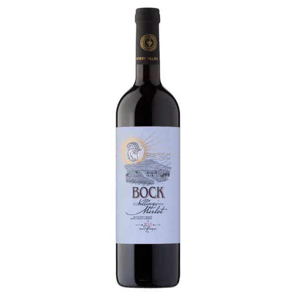 BOCK Merlot 2021 (0,75l) - Száraz vörösbor - Ital Rendelés - Ital Házhozszállítás - Borkereskedés