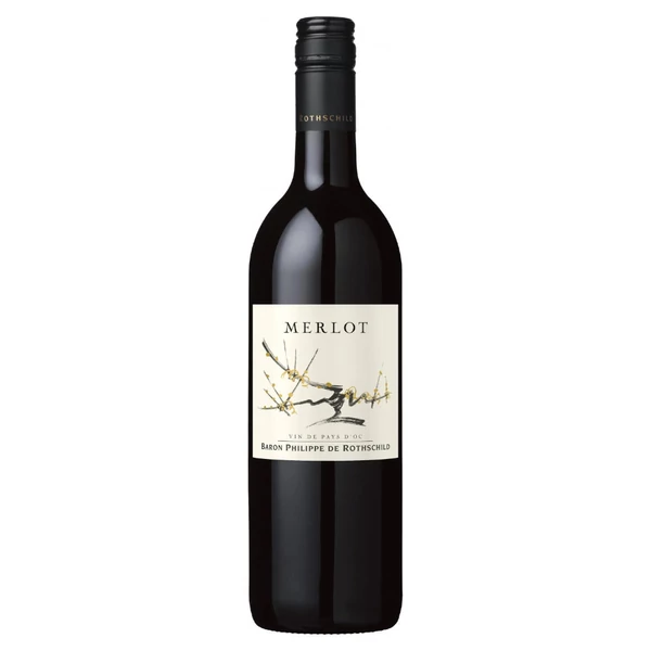 BARON PHILIPPE DE ROTHSCHILD Merlot 2022 (0,75l) - Száraz vörösbor - Ital Rendelés - Ital Házhozszállítás - Borkereskedés