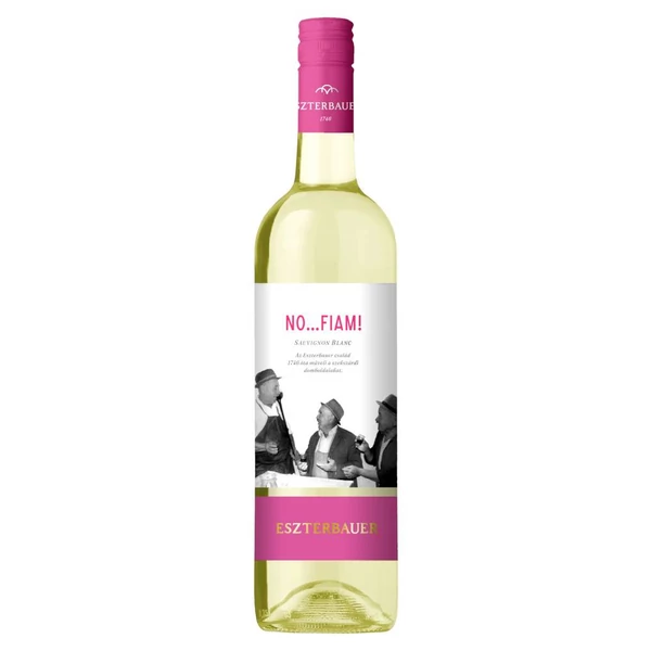 ESZTERBAUER No Fiam Sauvignon Blanc 2022 (0,75l) - Száraz fehérbor - Ital Rendelés - Ital Házhozszállítás - Borkereskedés