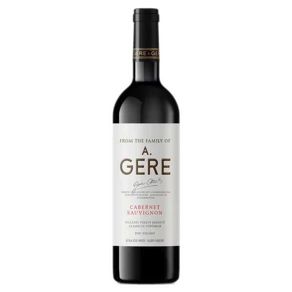 GERE ATTILA Cabernet Sauvignon 2021 (0,75l) - Száraz vörösbor - Ital Rendelés - Ital Házhozszállítás - Borkereskedés