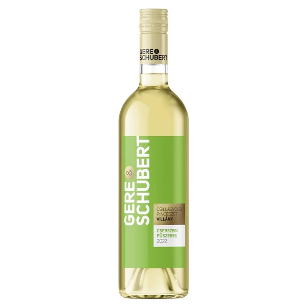 GERE & SCHUBERT Cserszegi Fűszeres 2024 (0,75l) - Száraz fehérbor - Ital Rendelés - Ital Házhozszállítás - Borkereskedés