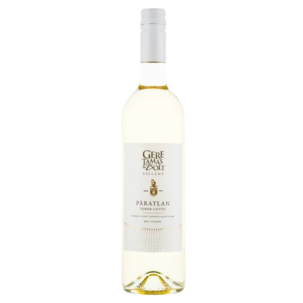 GERE TAMÁS &amp;amp; ZSOLT Páratlan Fehér Cuvée bor 2023 (0,75l) - Száraz fehérbor - Ital Rendelés - Ital Házhozszállítás - Borkereskedés