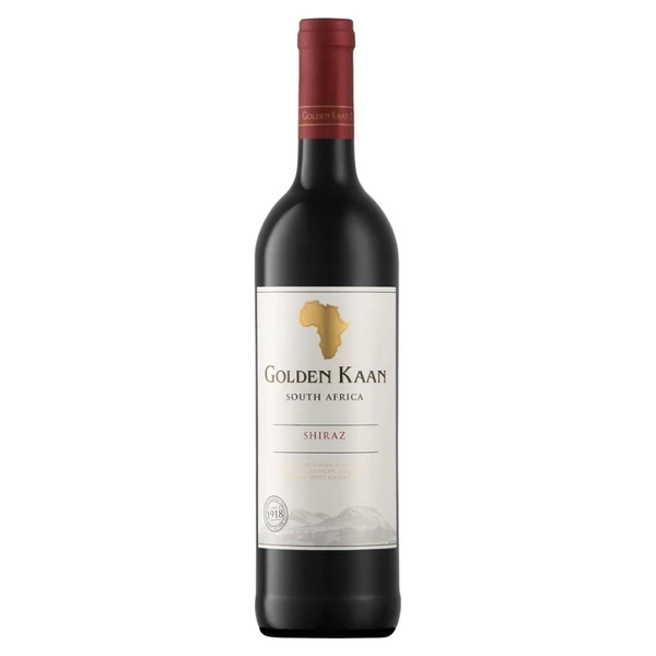 GOLDEN KAAN Shiraz 2021 (0,75l) - Száraz vörösbor - Ital Rendelés - Ital Házhozszállítás - Borkereskedés
