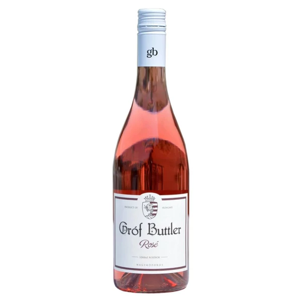 GRÓF BUTTLER Rosé 2023 (0,75l) - Száraz rosébor - Ital Rendelés - Ital Házhozszállítás - Borkereskedés