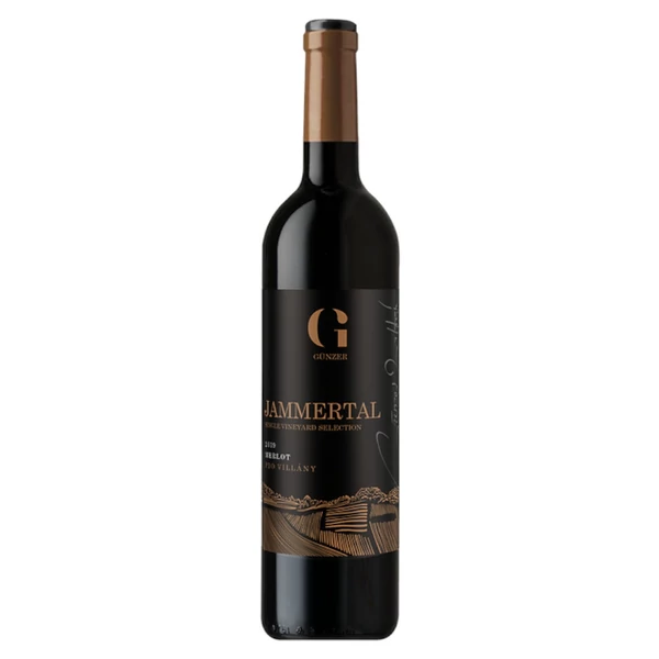 GÜNZER ZOLTÁN Jammertal Merlot 2019 (0,75l) - Száraz vörösbor - Ital Rendelés - Ital Házhozszállítás - Borkereskedés
