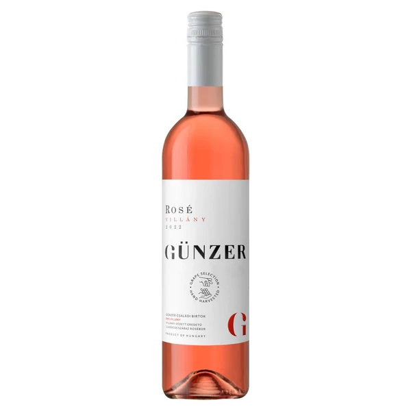 GÜNZER ZOLTÁN Rosé 2024 (0,75l) - Száraz rosébor - Ital Rendelés - Ital Házhozszállítás - Borkereskedés