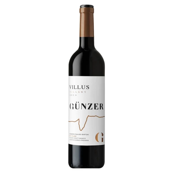 GÜNZER ZOLTÁN Villus Cuvée 2016 (0,75l) - Száraz vörösbor - Ital Rendelés - Ital Házhozszállítás - Borkereskedés
