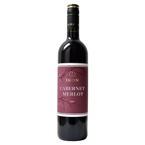 IKON Cabernet-Merlot 2021 (0,75l) - Száraz vörösbor - Ital Rendelés - Ital Házhozszállítás - Borkereskedés