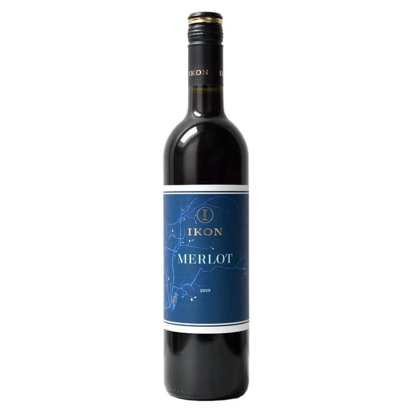 IKON Merlot 2022 (0,75l) - Száraz vörösbor - Ital Rendelés - Ital Házhozszállítás - Borkereskedés