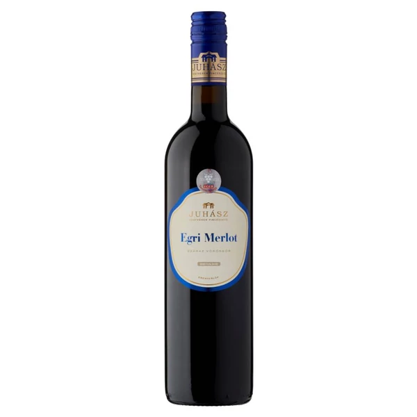 JUHÁSZ TESTVÉREK Merlot 2023 (0,75l) - Száraz vörösbor - Ital Rendelés - Ital Házhozszállítás - Borkereskedés