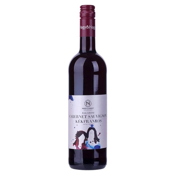 NAGY & NAGY Cabernet Sauvignon - Kékfrankos 2022 (0,75l) - Száraz vörösbor - Ital Rendelés - Ital Házhozszállítás - Borkereskedés