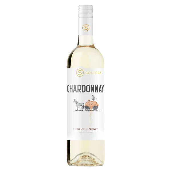 SOLTÉSZ Chardonnay 2023 (0,75l) - Száraz fehérbor - Ital Rendelés - Ital Házhozszállítás - Borkereskedés