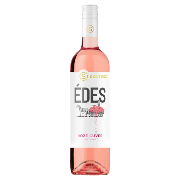 SOLTÉSZ Rosé Cuvée Édes (0,75l) - Száraz rosébor - Ital Rendelés - Ital Házhozszállítás - Borkereskedés