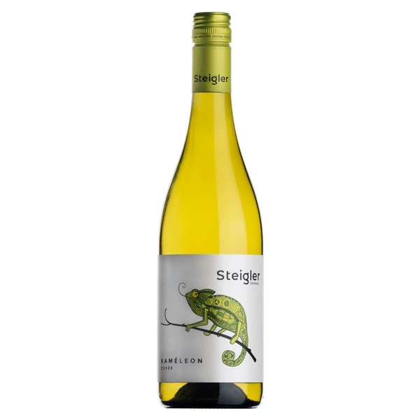 STEIGLER Kaméleon Fehér Cuvée 2023 (0,75l) - Száraz fehérbor - Ital Rendelés - Ital Házhozszállítás - Borkereskedés