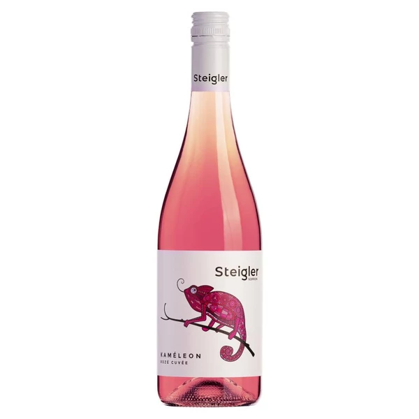 STEIGLER Kaméleon Rosé BIO 2022 (0,75l) - Száraz rosébor - Ital Rendelés - Ital Házhozszállítás - Borkereskedés