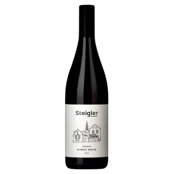 STEIGLER Prémium Pinot Noir BIO 2020 (0,75l) - Száraz vörösbor - Ital Rendelés - Ital Házhozszállítás - Borkereskedés
