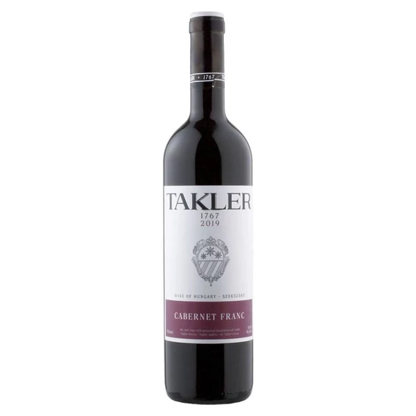 TAKLER Cabernet Franc 2020 (0,75l) - Száraz vörösbor - Ital Rendelés - Ital Házhozszállítás - Borkereskedés