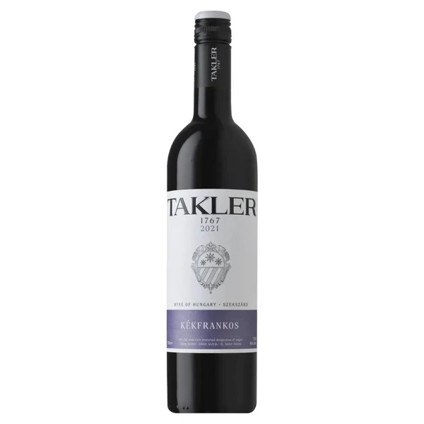 TAKLER Kékfrankos 2023 (0,75l) - Száraz vörösbor - Ital Rendelés - Ital Házhozszállítás - Borkereskedés