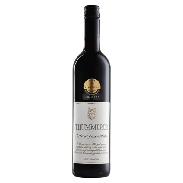 THUMMERER Cabernet Franc-Merlot 2021 (0,75l) - Száraz vörösbor - Ital Rendelés - Ital Házhozszállítás - Borkereskedés