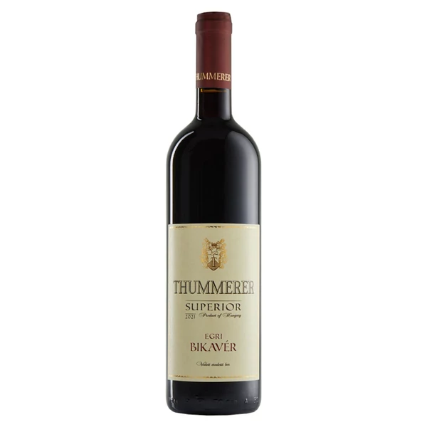 THUMMERER Egri Bikavér Superior 2022 (0,75l) - Száraz vörösbor - Ital Rendelés - Ital Házhozszállítás - Borkereskedés
