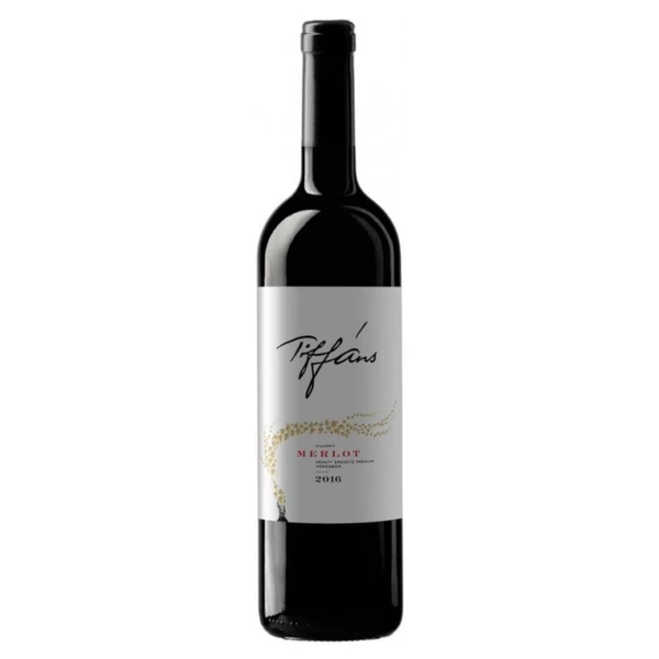 TIFFÁN Merlot 2021 (0,75l) - Száraz vörösbor - Ital Rendelés - Ital Házhozszállítás - Borkereskedés
