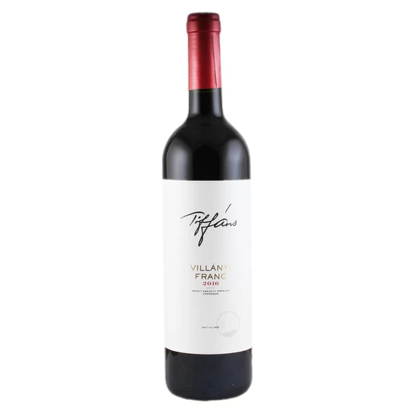TIFFÁN Villányi Franc 2015 (0,75l) - Száraz vörösbor - Ital Rendelés - Ital Házhozszállítás - Borkereskedés