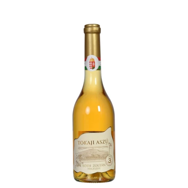 TÓTH ZOLTÁN Tokaji Aszú 3 Puttonyos 2019 ( 0,5l) - Édes fehérbor - Ital Rendelés - Ital Házhozszállítás - Borkereskedés