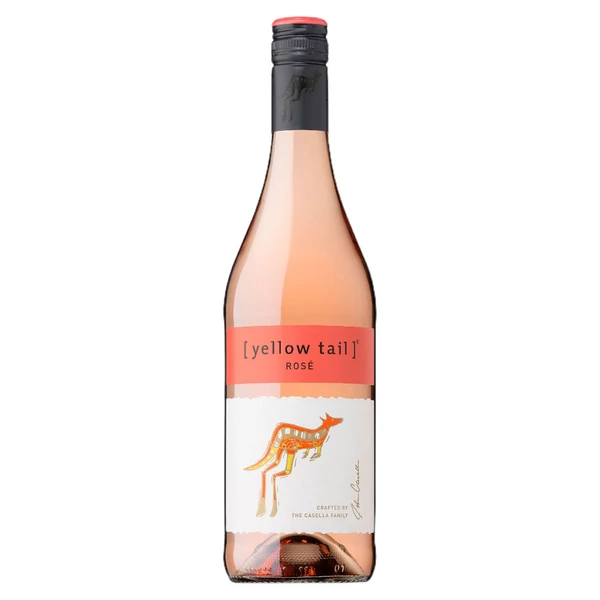 YELLOW TAIL Rose (0,75l) - Száraz rosébor - Ital Rendelés - Ital Házhozszállítás - Borkereskedés