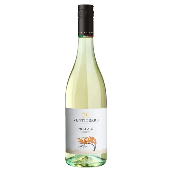 ZONIN Ventiterre Moscato Veneto (0,75l) - Édes fehérbor - Ital Rendelés - Ital Házhozszállítás - Borkereskedés