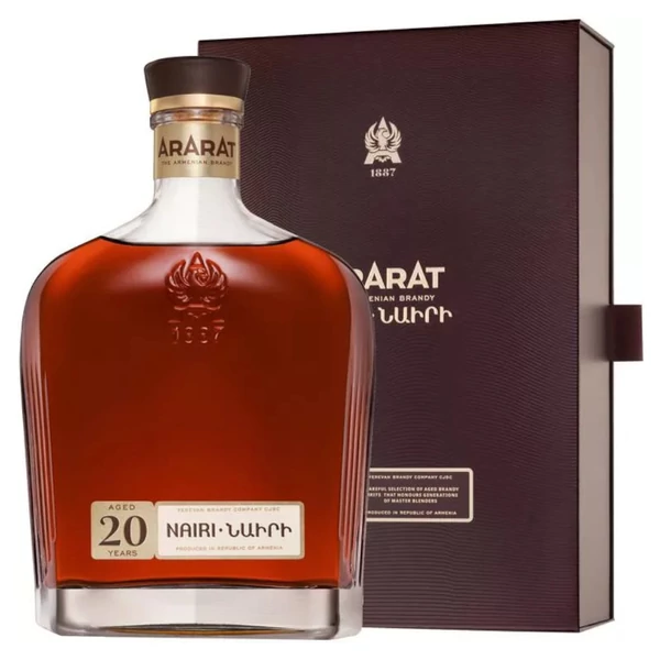 ARARAT Nairi 20 Years brandy PDD (0,7l - 40%) - Ital Rendelés - Ital Házhozszállítás - Ital Park