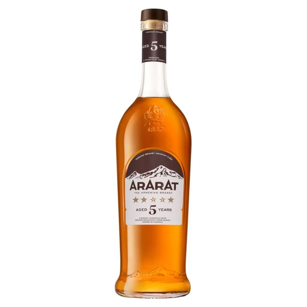 ARARAT 5 stars brandy (0,7l - 40%) - Ital Rendelés - Ital Házhozszállítás - Ital Park