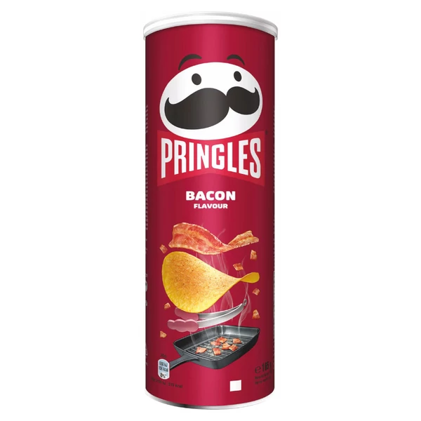 PRINGLES Bacon chips (165g) - Chips Rendelés - Chips Házhozszállítás - Ital Park