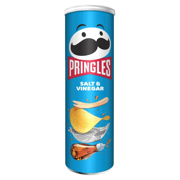 PRINGLES Salt & Vinegar chips (165g) - Chips Rendelés - Chips Házhozszállítás - Ital Park