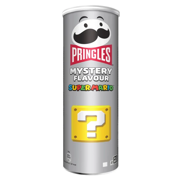 PRINGLES Super Mario Mystery Flavor chips (165g) - Chips Rendelés - Chips Házhozszállítás - Ital Park