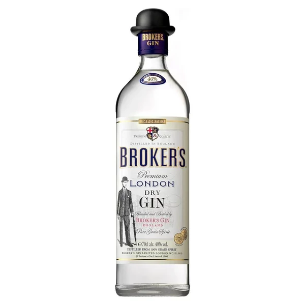 BROKERS London Dry gin (0,7l - 40%) - Ital Rendelés - Ital Házhozszállítás - Ital Park