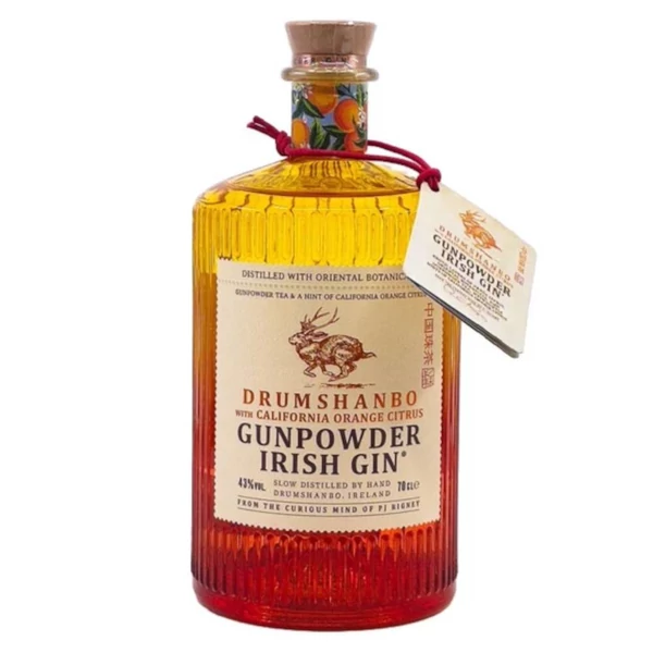 DRUMSHANBO Gunpowder California Orange Citrus gin (0,7l - 43%) - Ital Rendelés - Ital Házhozszállítás - Ital Park