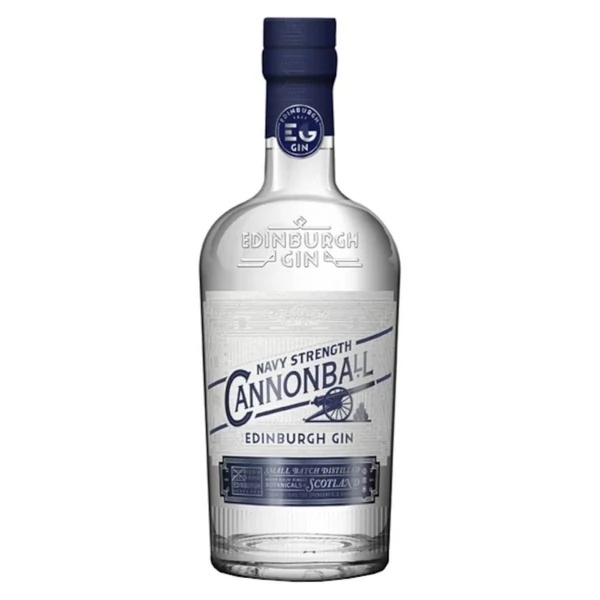 EDINBURGH Cannonball Navy Strength gin (0,7l - 57,2%) - Ital Rendelés - Ital Házhozszállítás - Ital Park