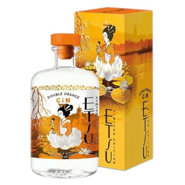 ETSU Double Orange gin (0,7l - 43%) - Ital Rendelés - Ital Házhozszállítás - Ital Park