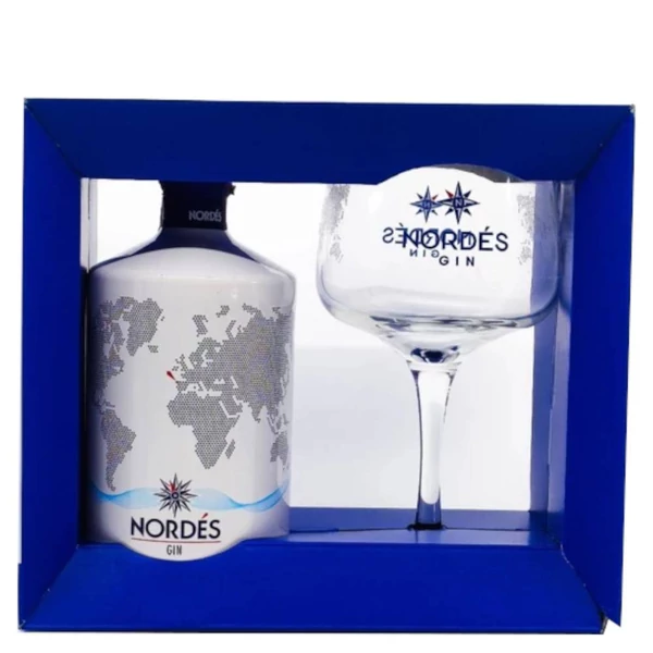 NORDES gin PDD + pohár (0,7l - 40%) - Ital Rendelés - Ital Házhozszállítás - Ital Park