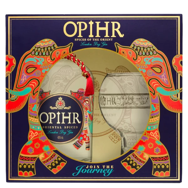 OPIHR Oriental Spiced gin + dd, pohár (0,7l - 42,5%) - Ital Rendelés - Ital Házhozszállítás - Ital Park