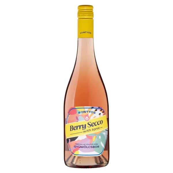 KONTYOS Berry Secco &amp; Tonic (0,75l) - Ital Rendelés - Ital Házhozszállítás - Borkereskedés