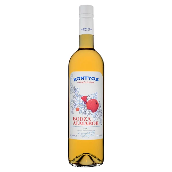 KONTYOS Bodza-Almabor (0,75l) - Édes gyümölcsbor - Ital Rendelés - Ital Házhozszállítás - Borkereskedés