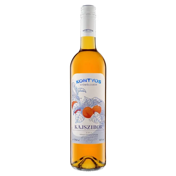 KONTYOS Kajszibor (0,75l) - Édes gyümölcsbor - Ital Rendelés - Ital Házhozszállítás - Borkereskedés