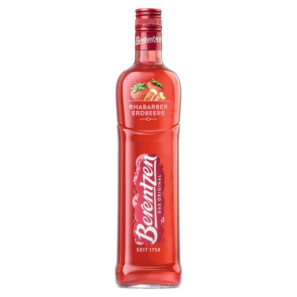 BERENTZEN Rhababer - Erdbeer likőr (0,7l - 15%) - Ital Rendelés - Ital Házhozszállítás - Ital Park